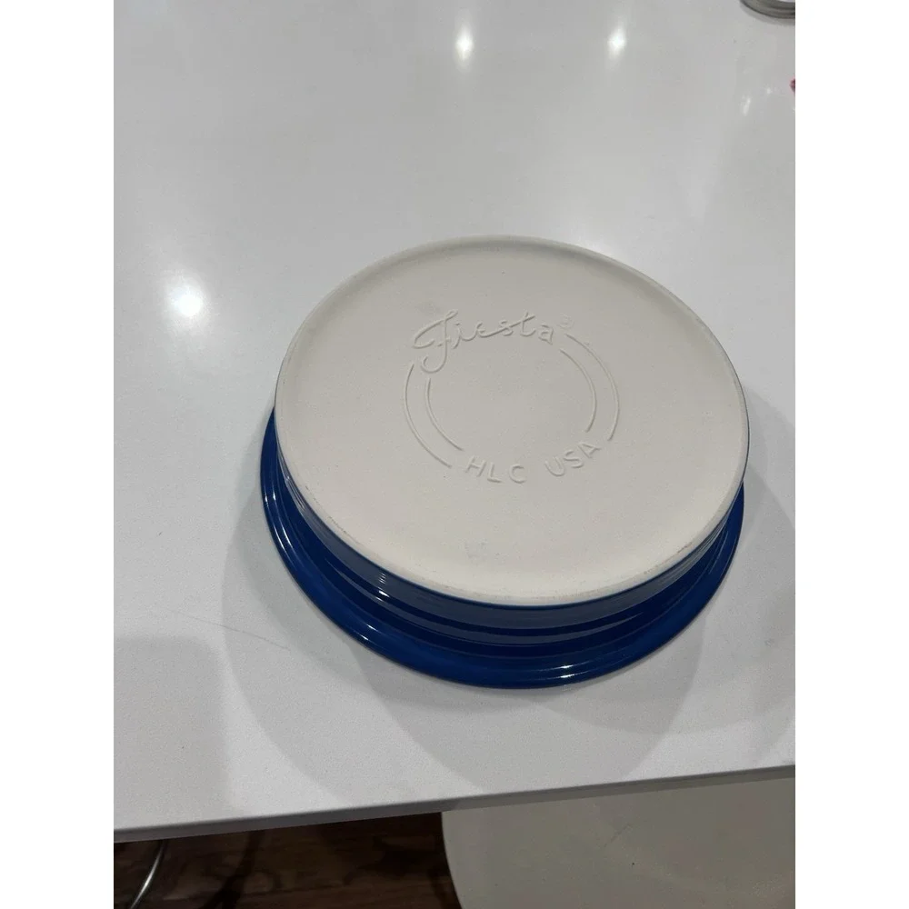 Fiesta® Fiestaware HLC Small Casserole Tortilla Warmer Blue Lapis 10